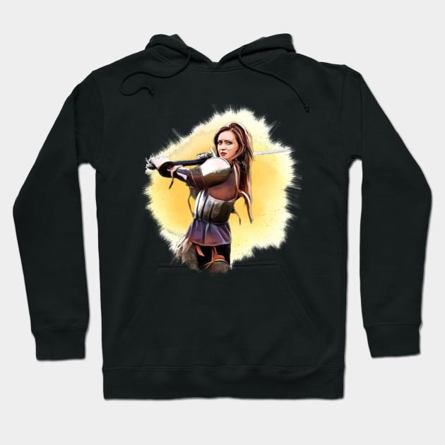 warrior princess Hoodie by mr.Ruin